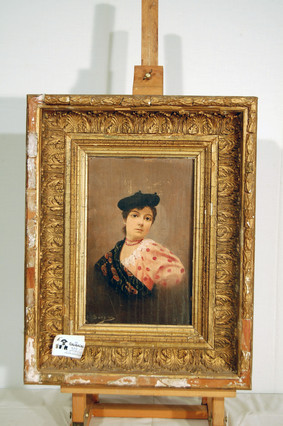 Painting of woman 