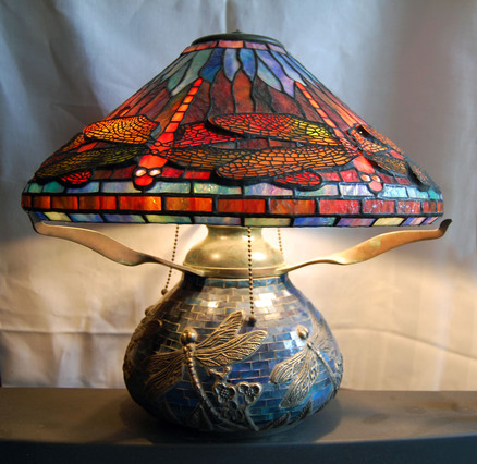 Tiffany table lamp 'Dragonfly'