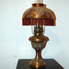 Lampada da tavolo in stile Art Nouveau, il cherose