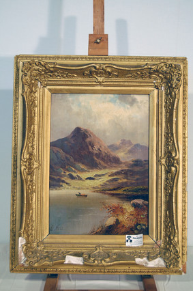 Painting Scottish Highlands 